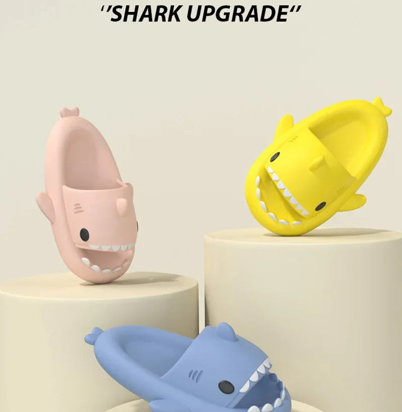 Chanclas de tiburón para niños