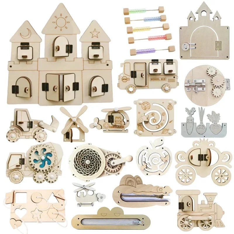 Juego de material didáctico para niños