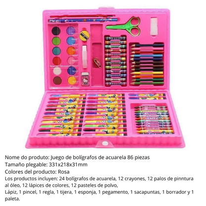 Estuche de Pintura para Niños