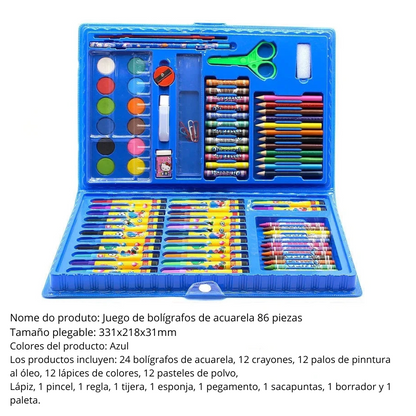 Estuche de Pintura para Niños