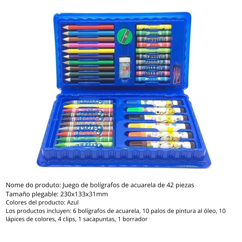 Estuche de Pintura para Niños