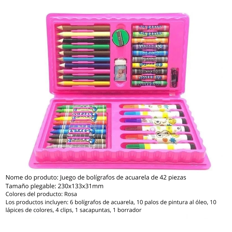 Estuche de Pintura para Niños