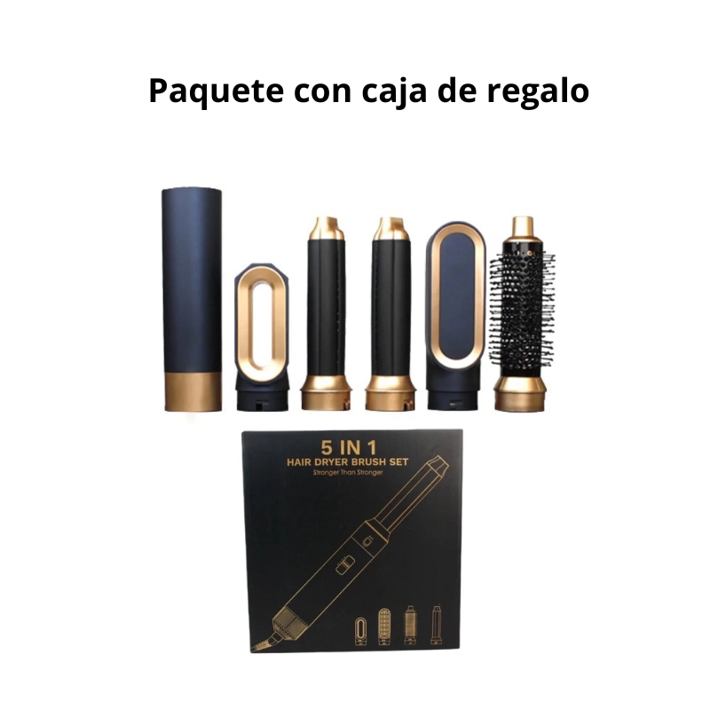 Moldelador Multi Hair Styler 5 en 1, Secador, Plancha, Ondas Para El Cabello.